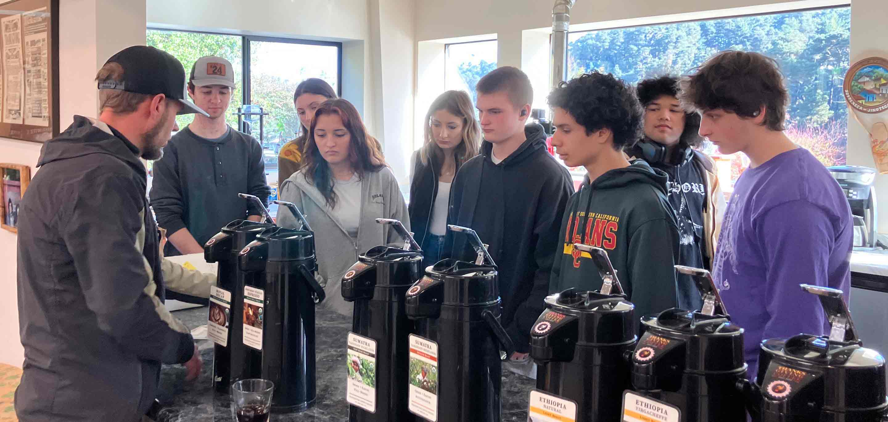 Fort Bragg High School Culinary Arts Visit