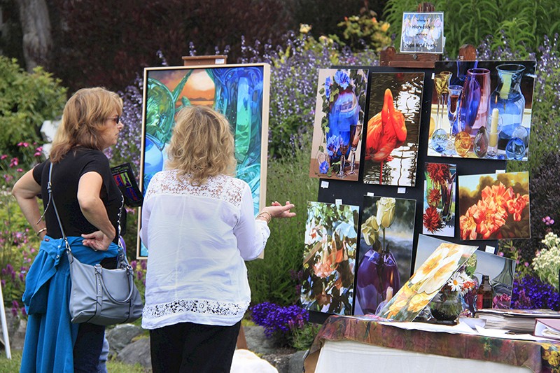 Art in the Gardens This Weekend