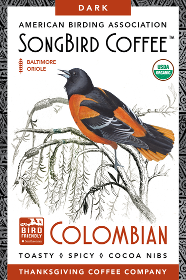 SongBird Colombian coffee bag