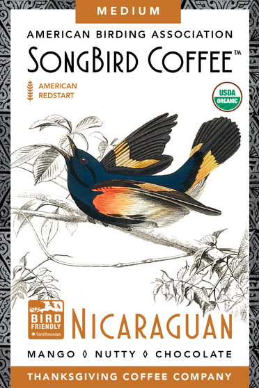 SongBird Nicaraguan coffee bag