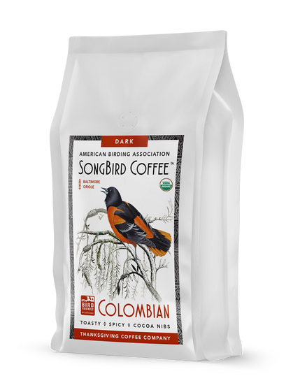 SongBird Colombian coffee bag
