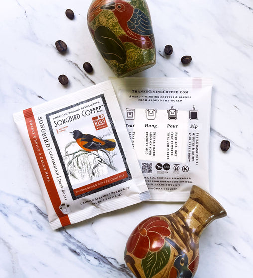 SongBird Colombian Pour Ta Pour Over Packet