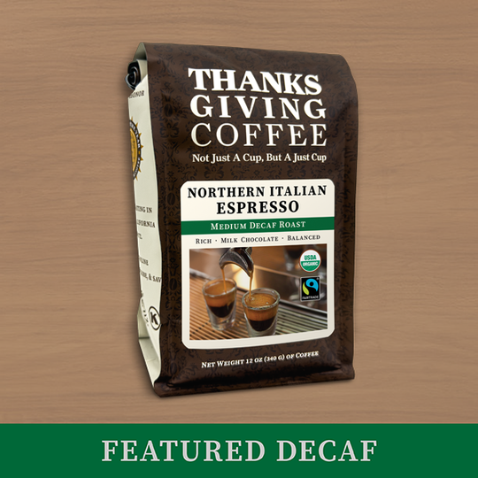 Northern Italian Style Espresso - Decaf